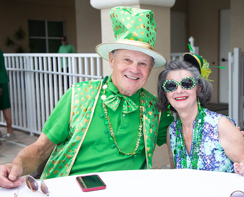 St. Patrick's Day celebration
