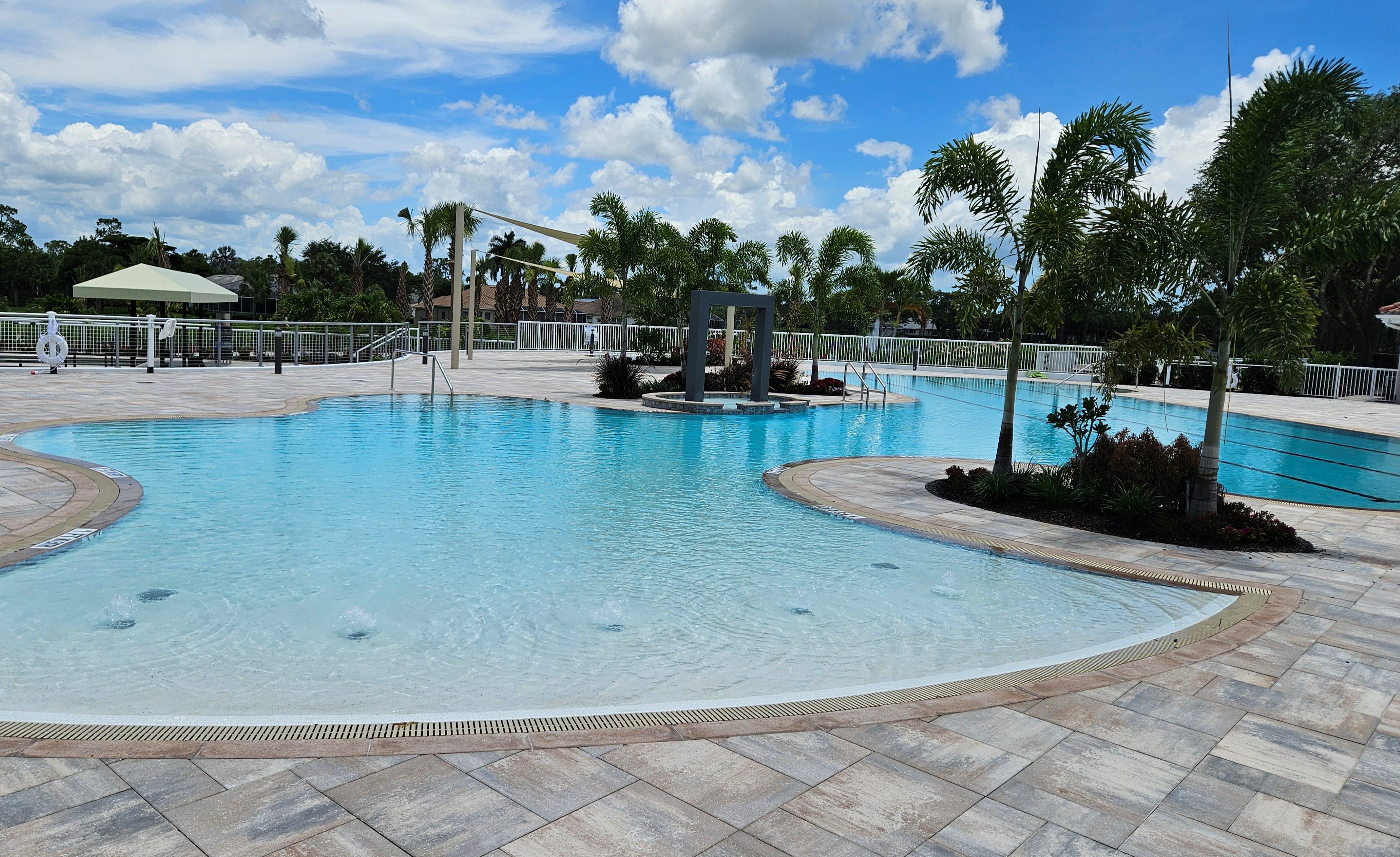 Pool area